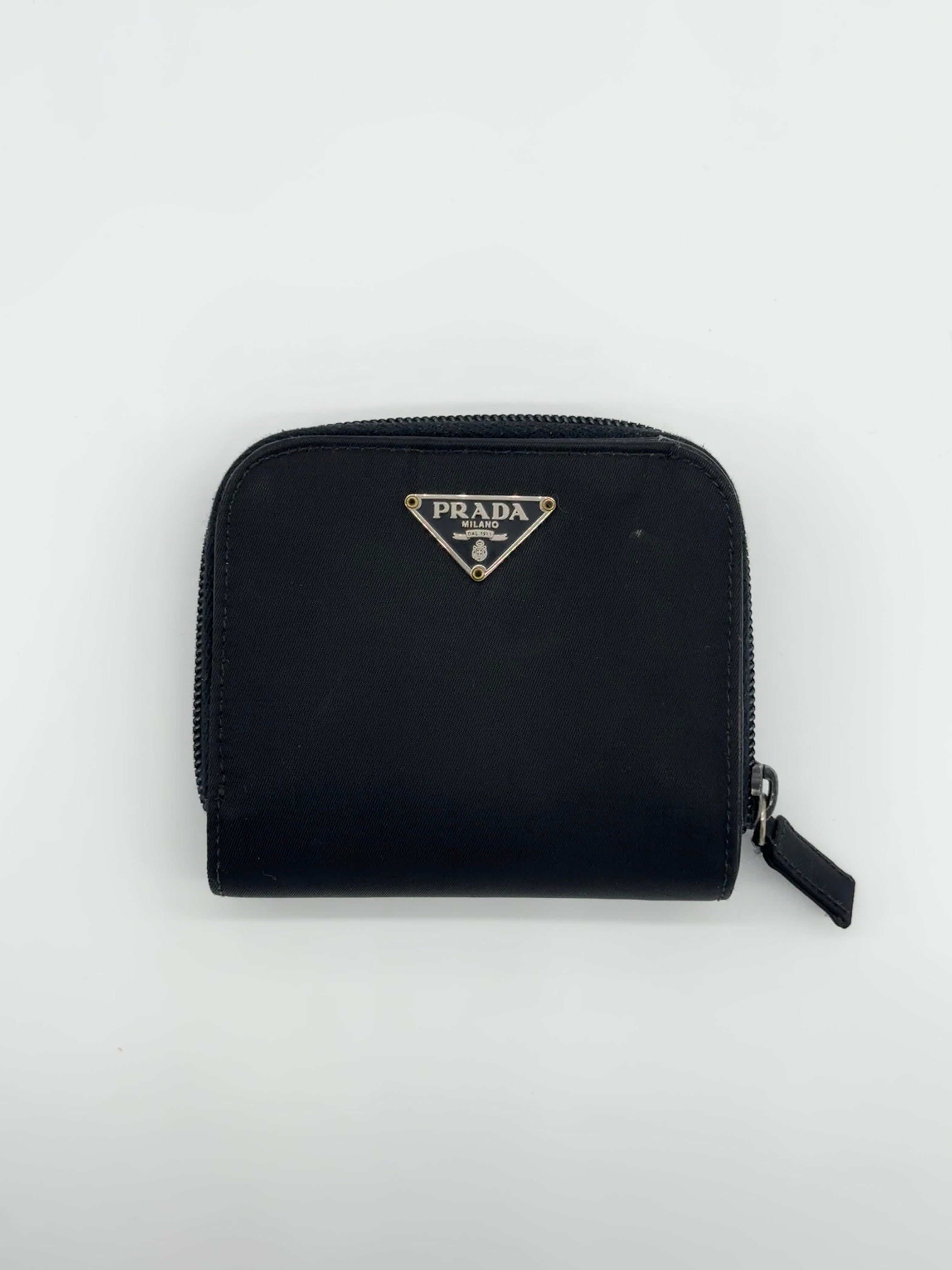 Prada Nylon Bifold Wallet