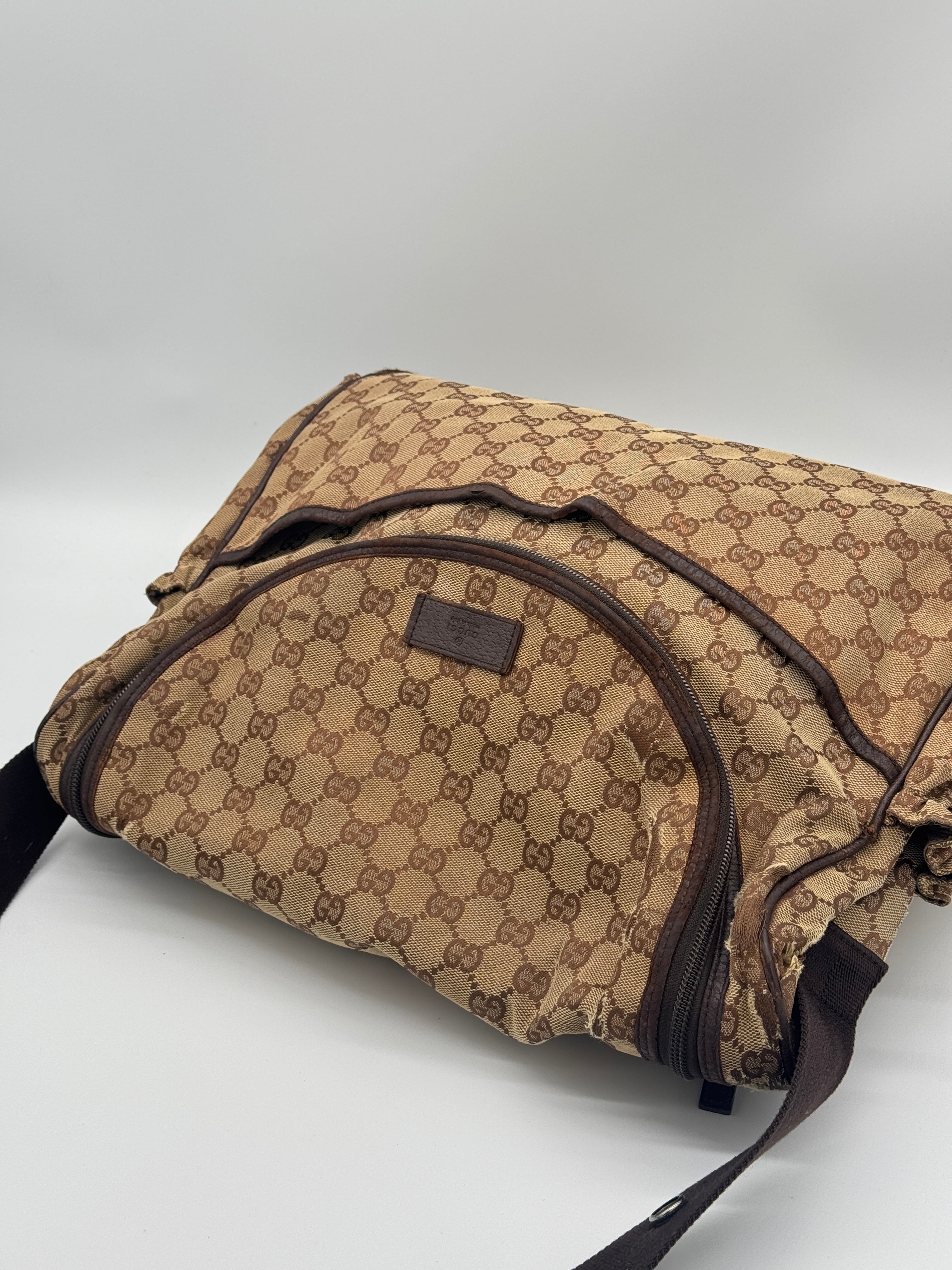 Gucci GG Canvas Diaper Bag