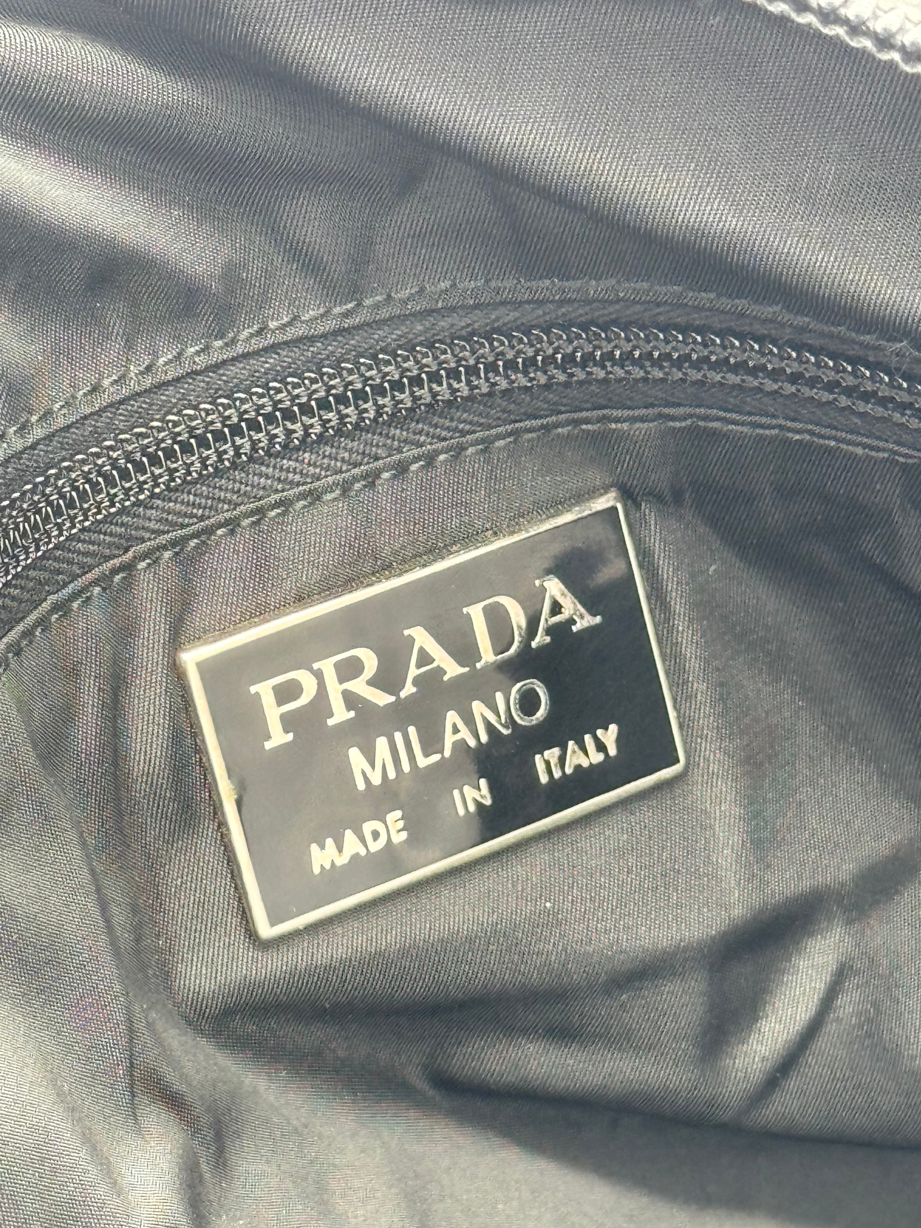 Prada Nylon Boston 50