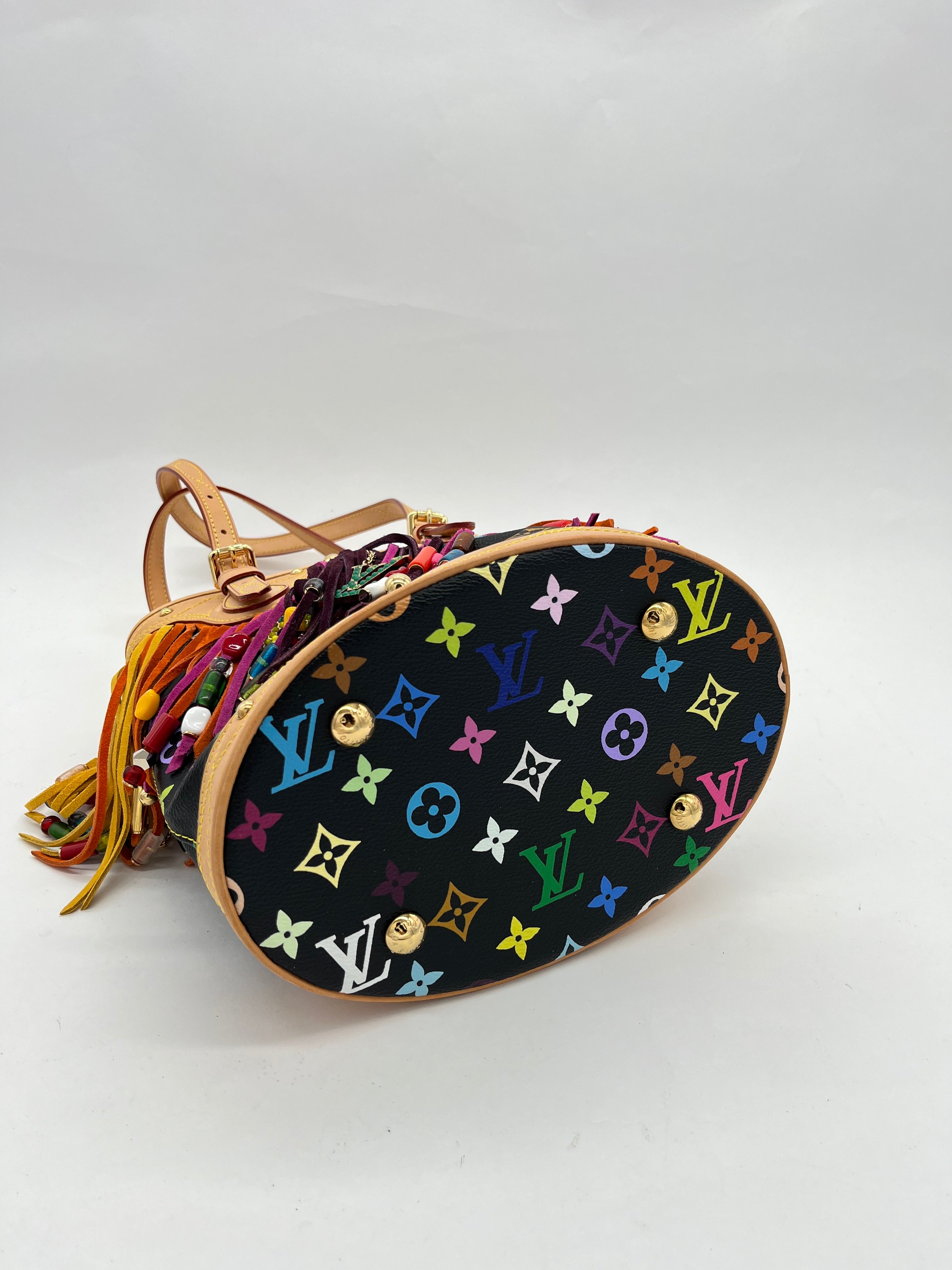 Louis Vuitton Fringe Multicolor Bucket