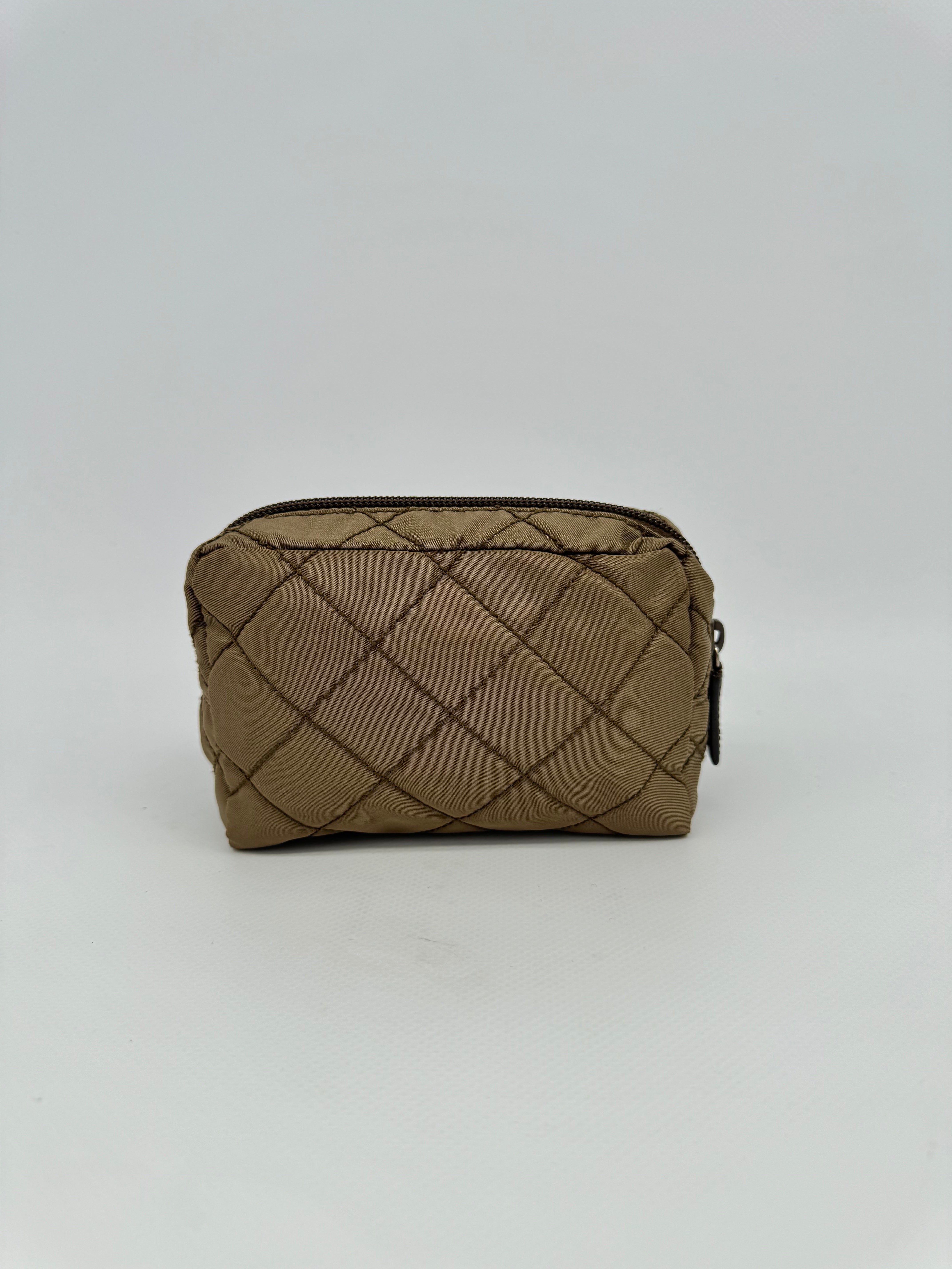 Prada Quilted Nylon Pouch