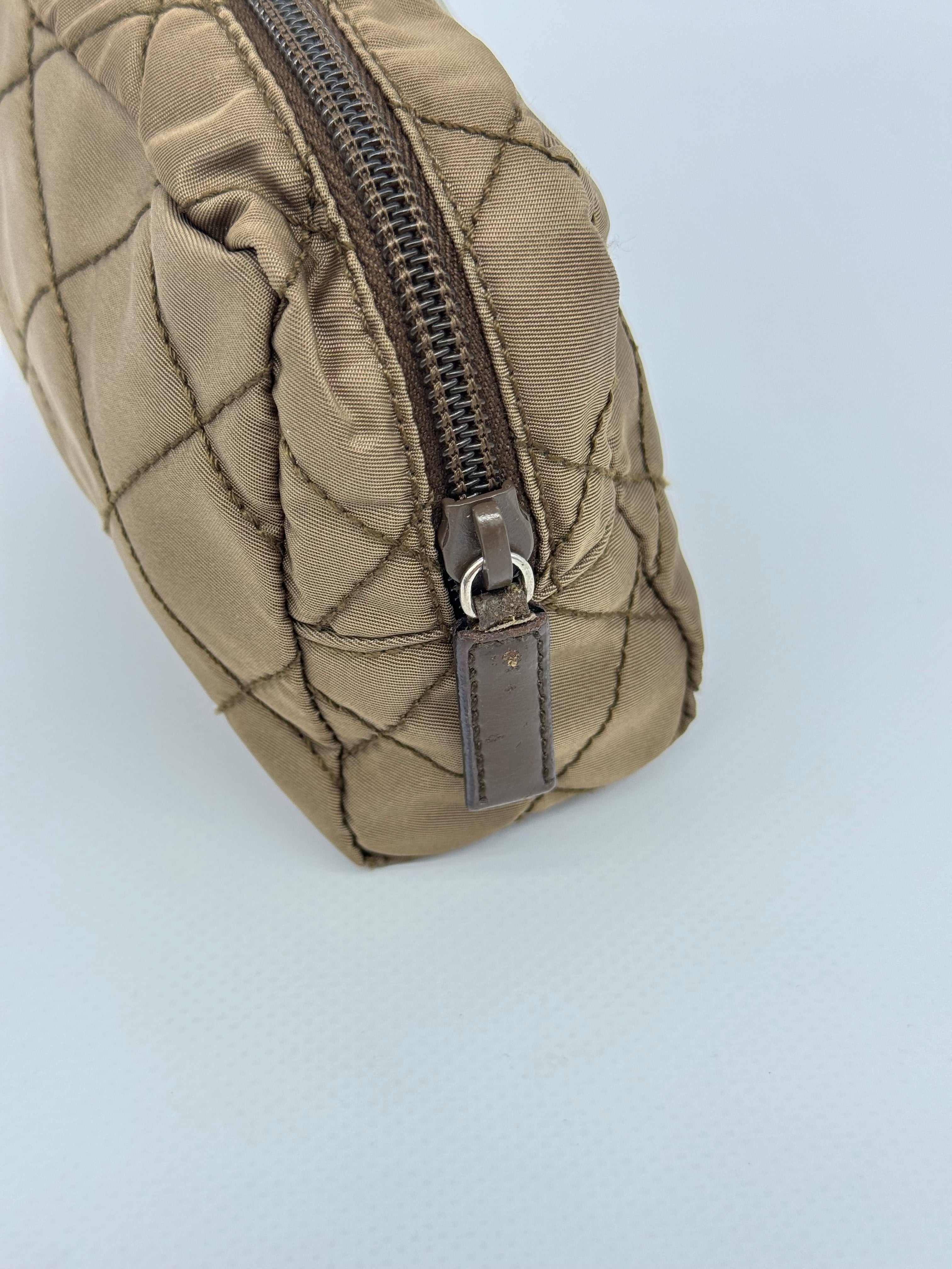 Prada Quilted Nylon Pouch