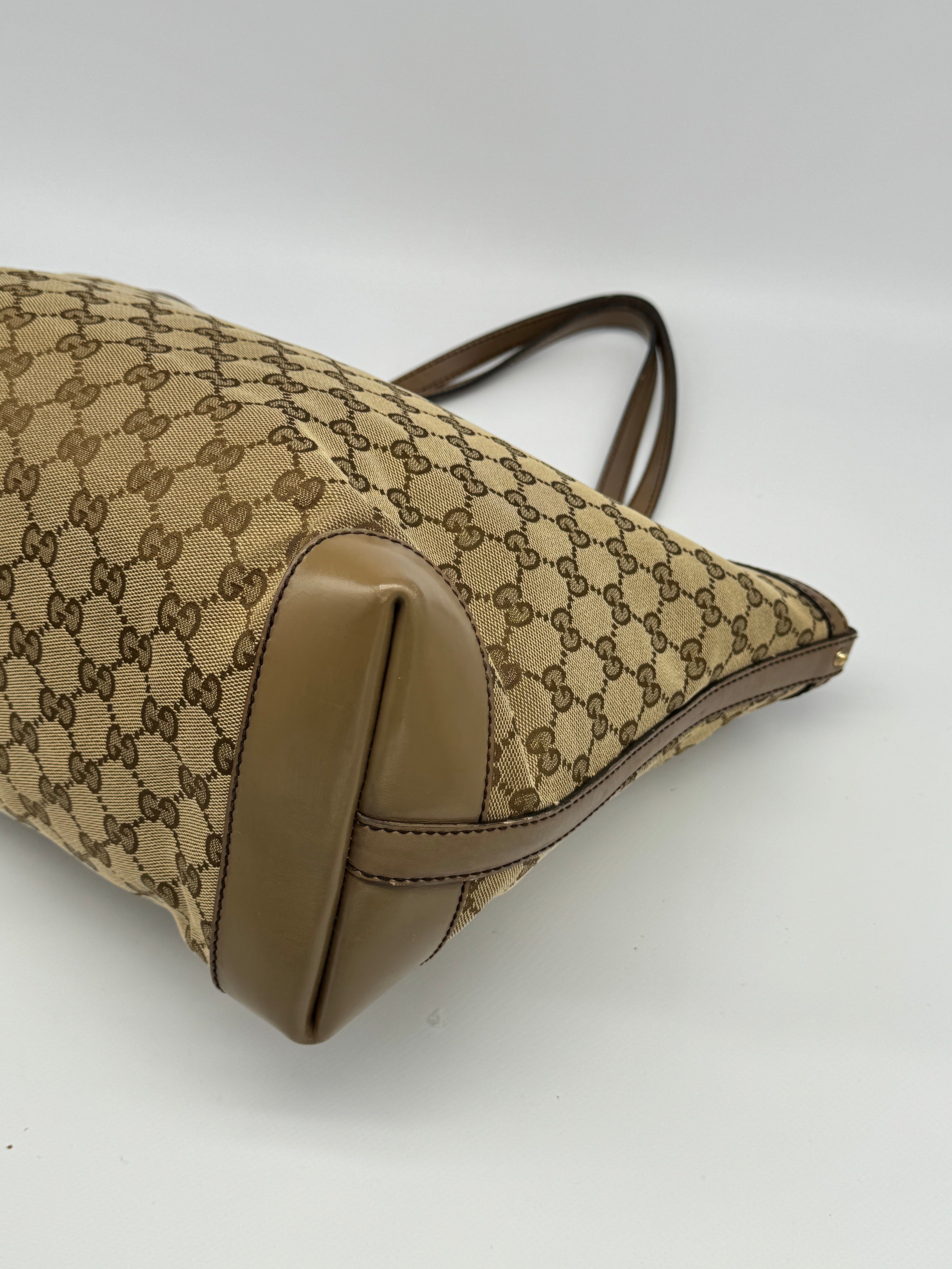 Gucci Craft Canvas Tote Bag