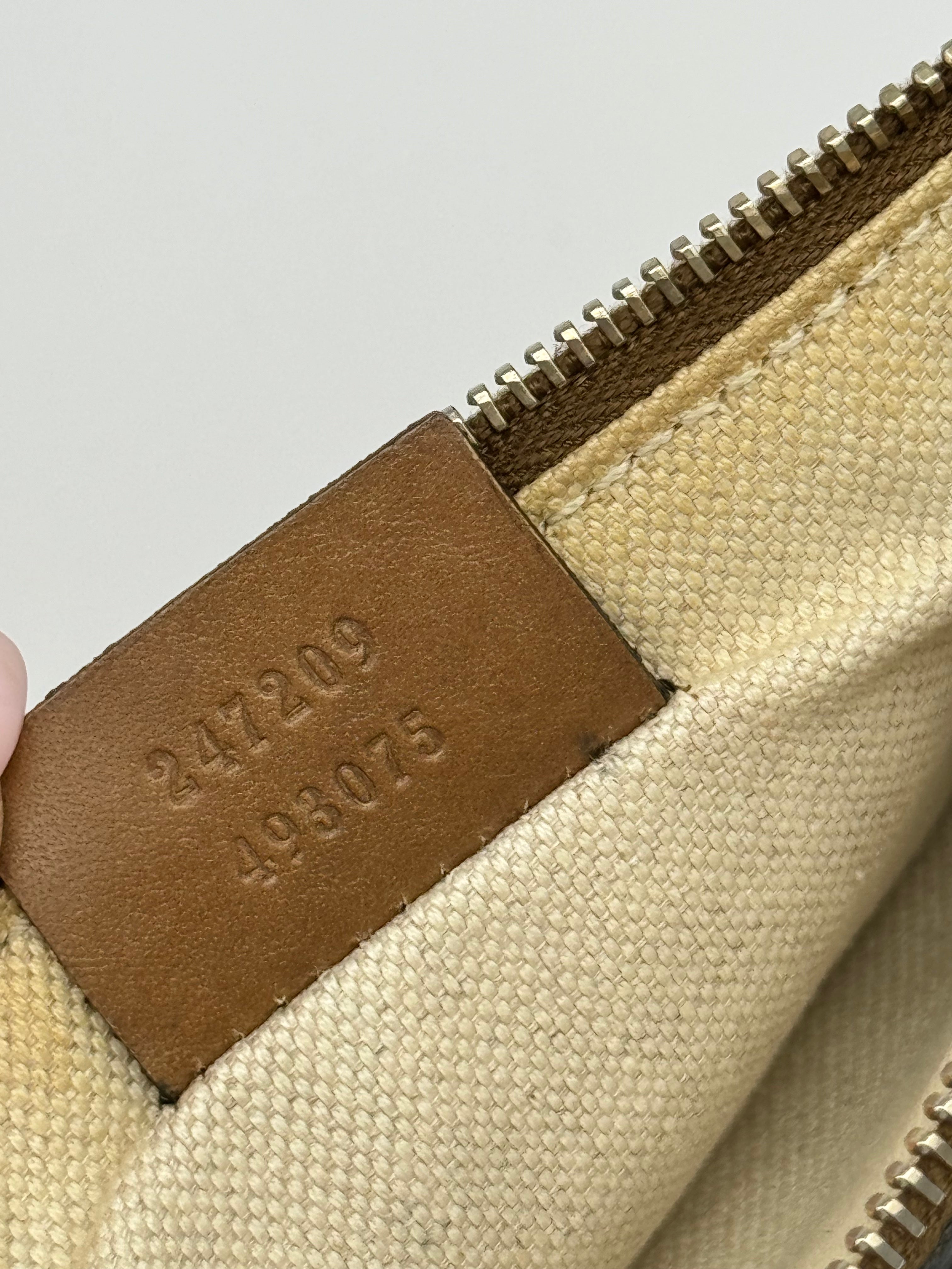 Gucci Craft Canvas Tote Bag