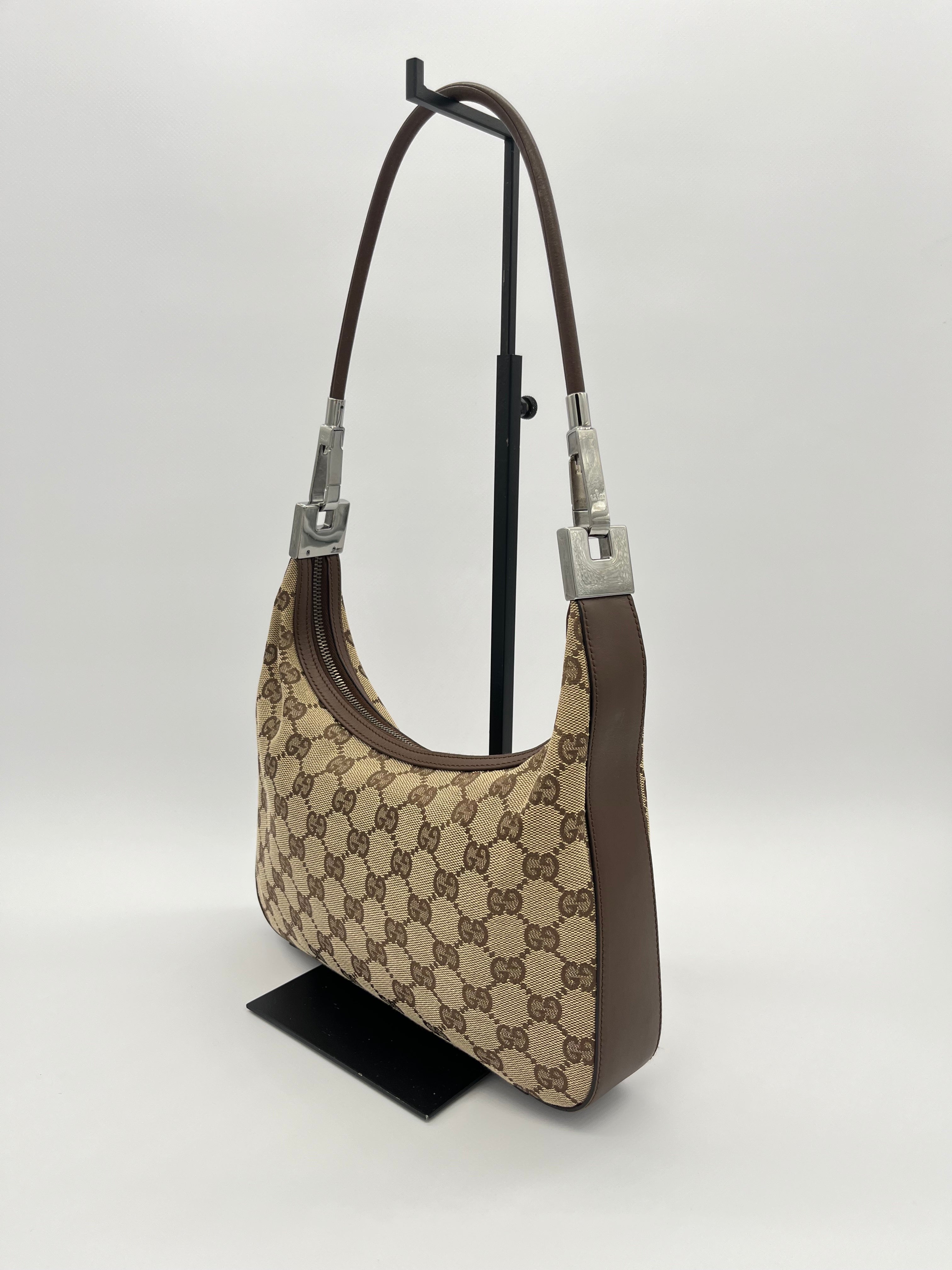 Gucci Clasp Hobo Bag