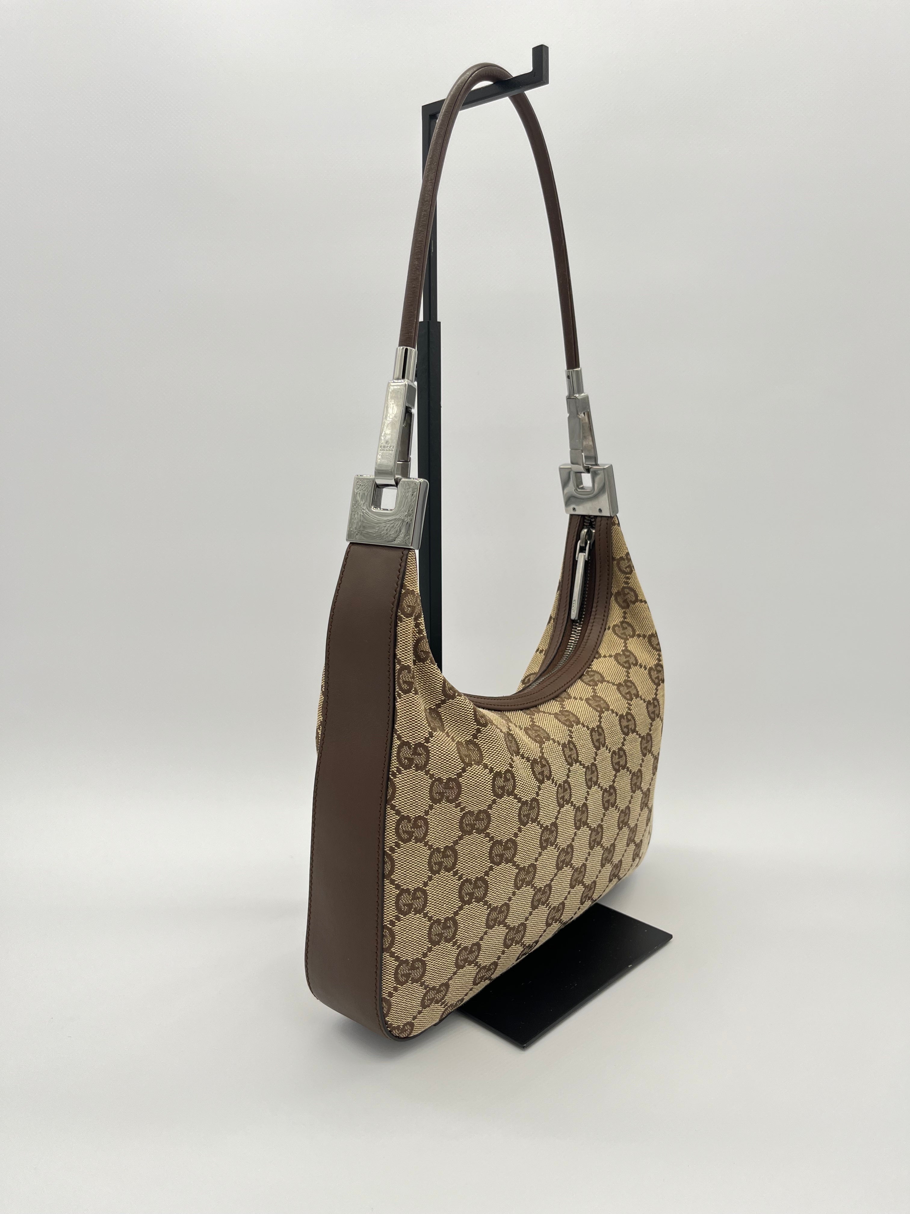 Gucci Clasp Hobo Bag