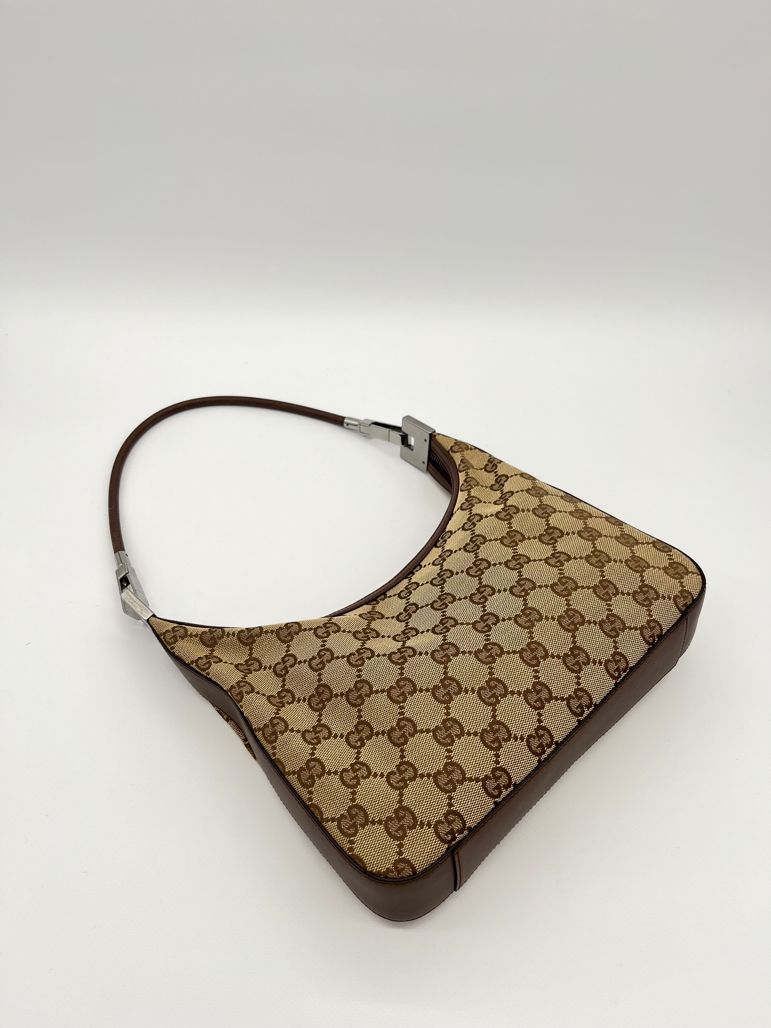 Gucci Clasp Hobo Bag