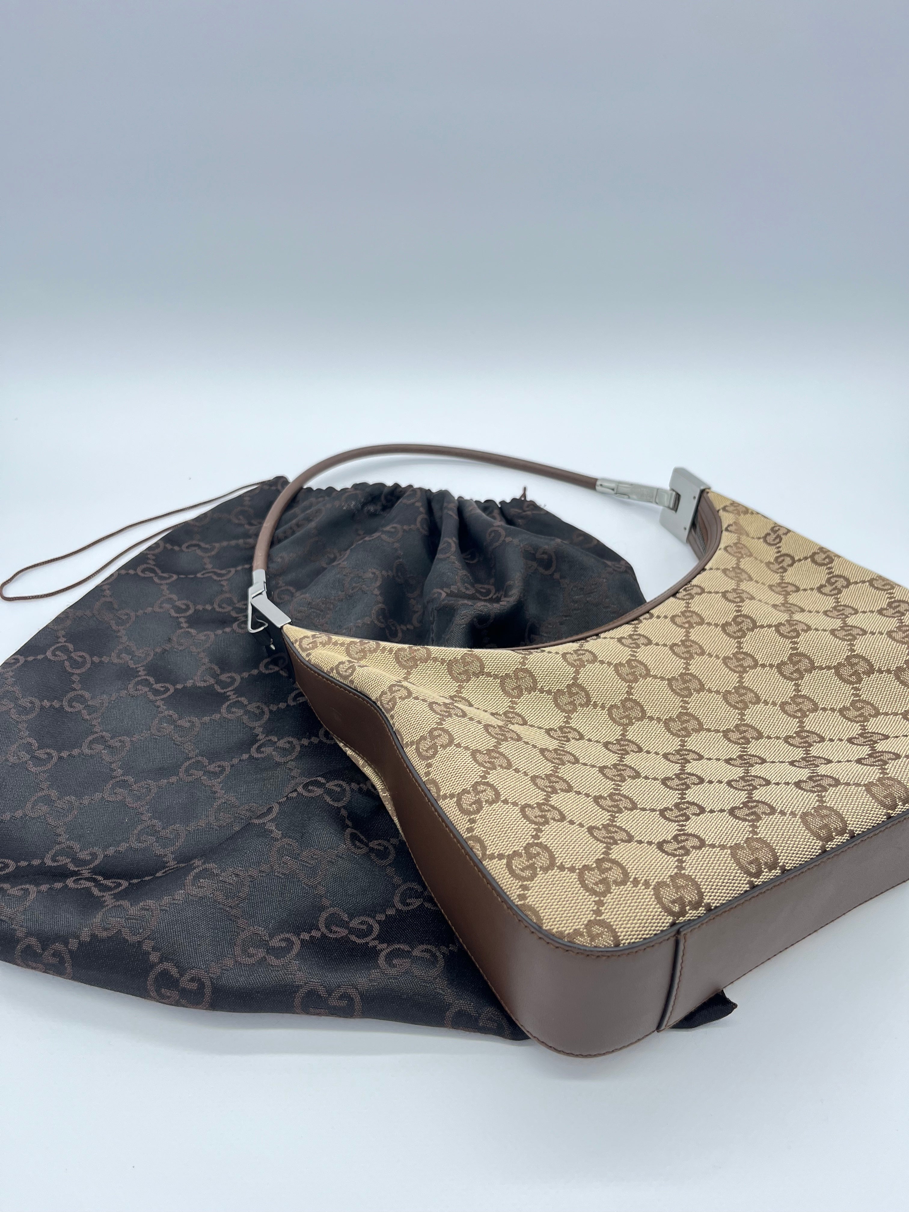 Gucci Clasp Hobo Bag