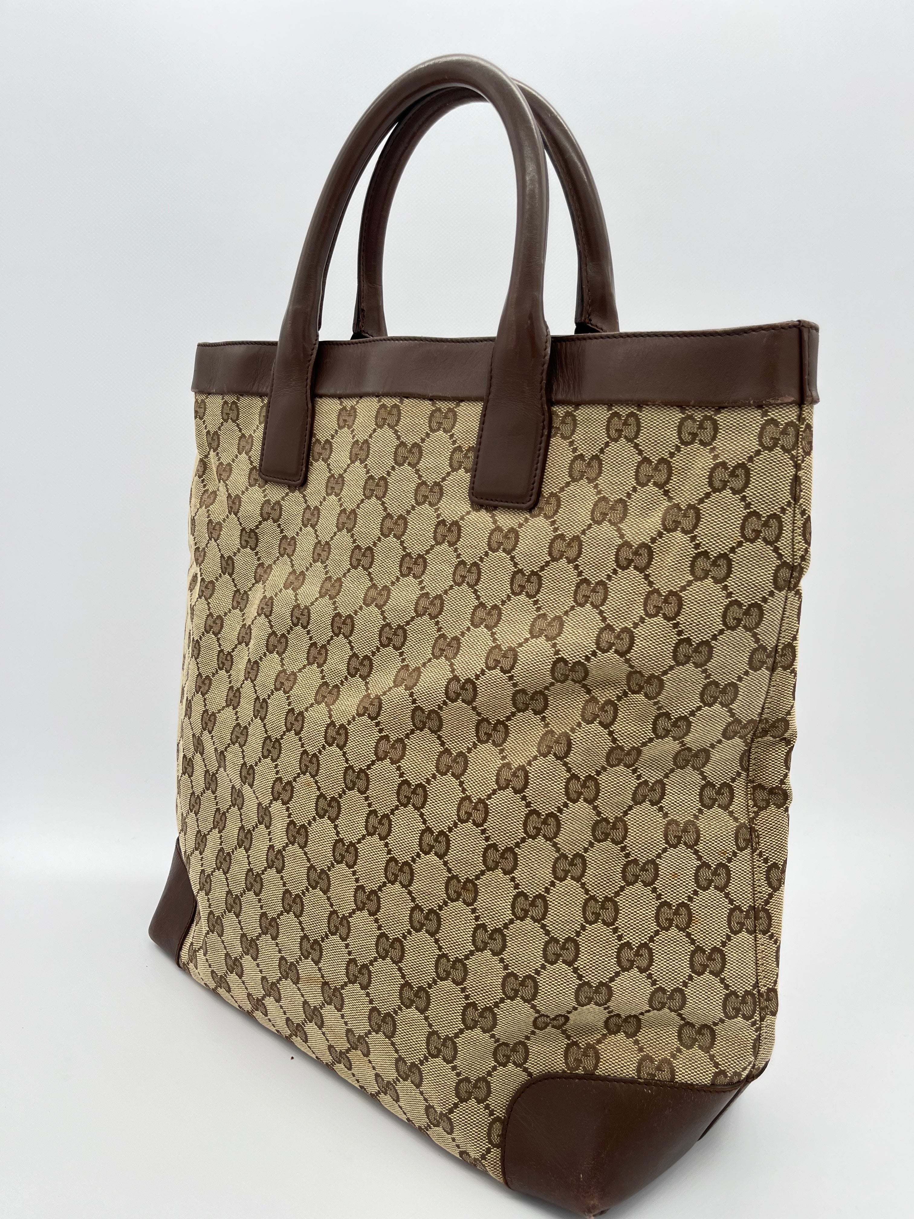 Gucci GG Canvas Tote Bag