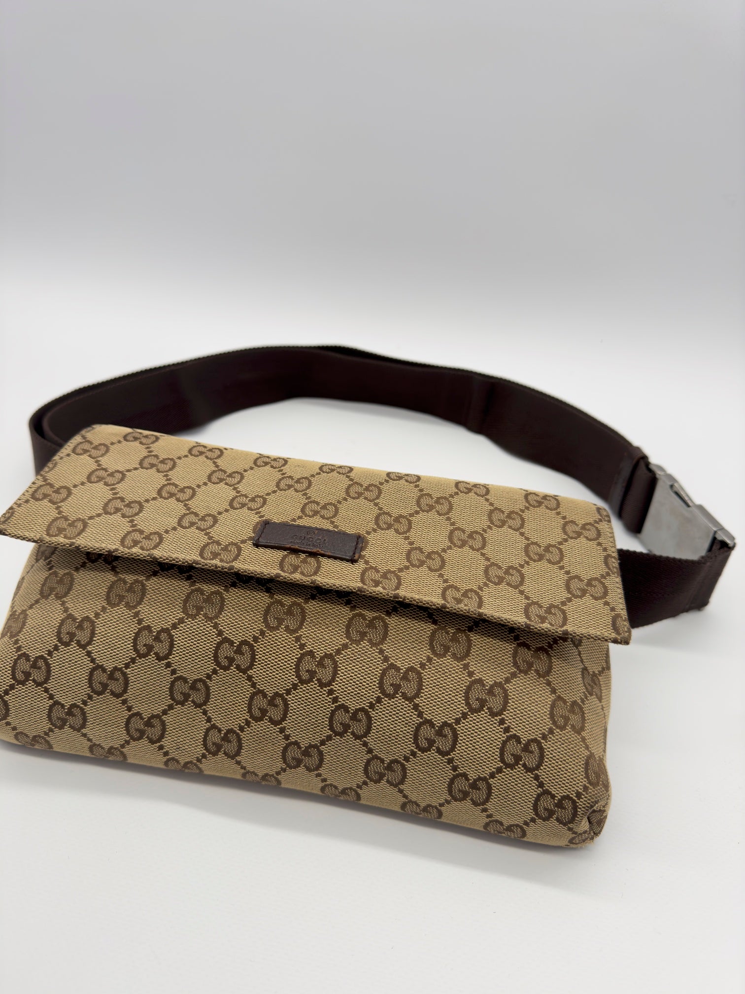 Gucci Canvas Bum Bag