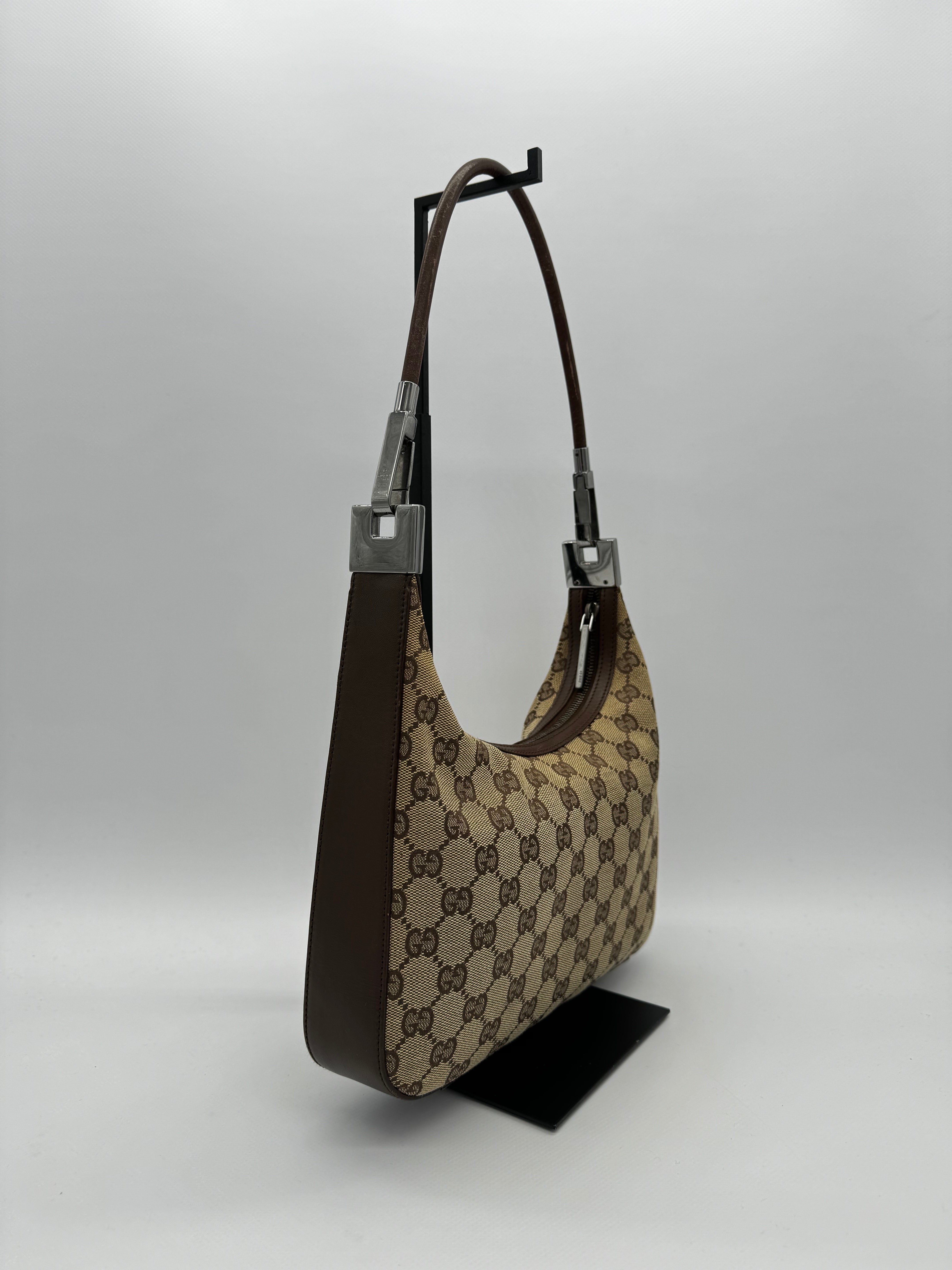 Gucci Clasp Hobo Bag