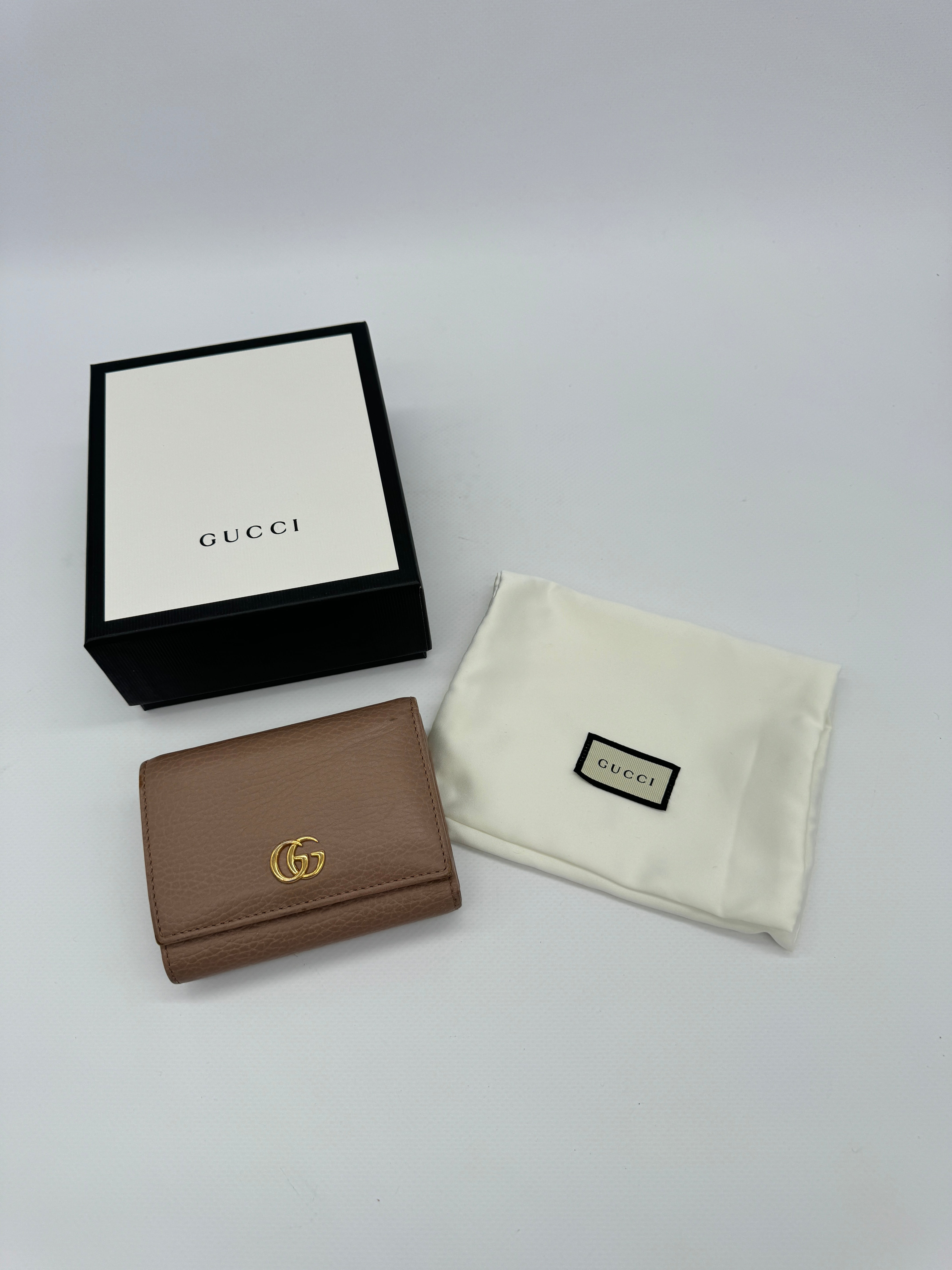 Gucci Marmont Trifold Wallet