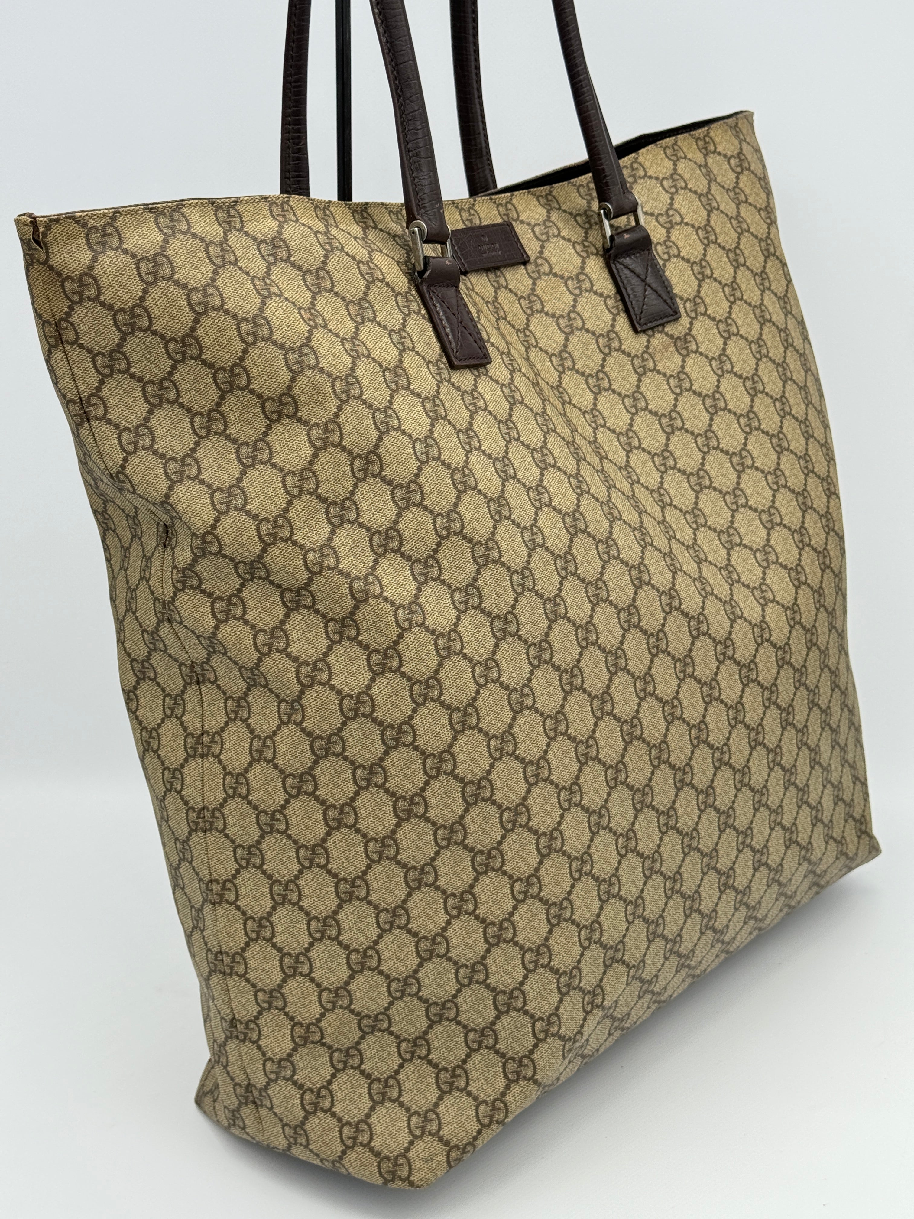 Gucci Coated Extra Large Tote Bag