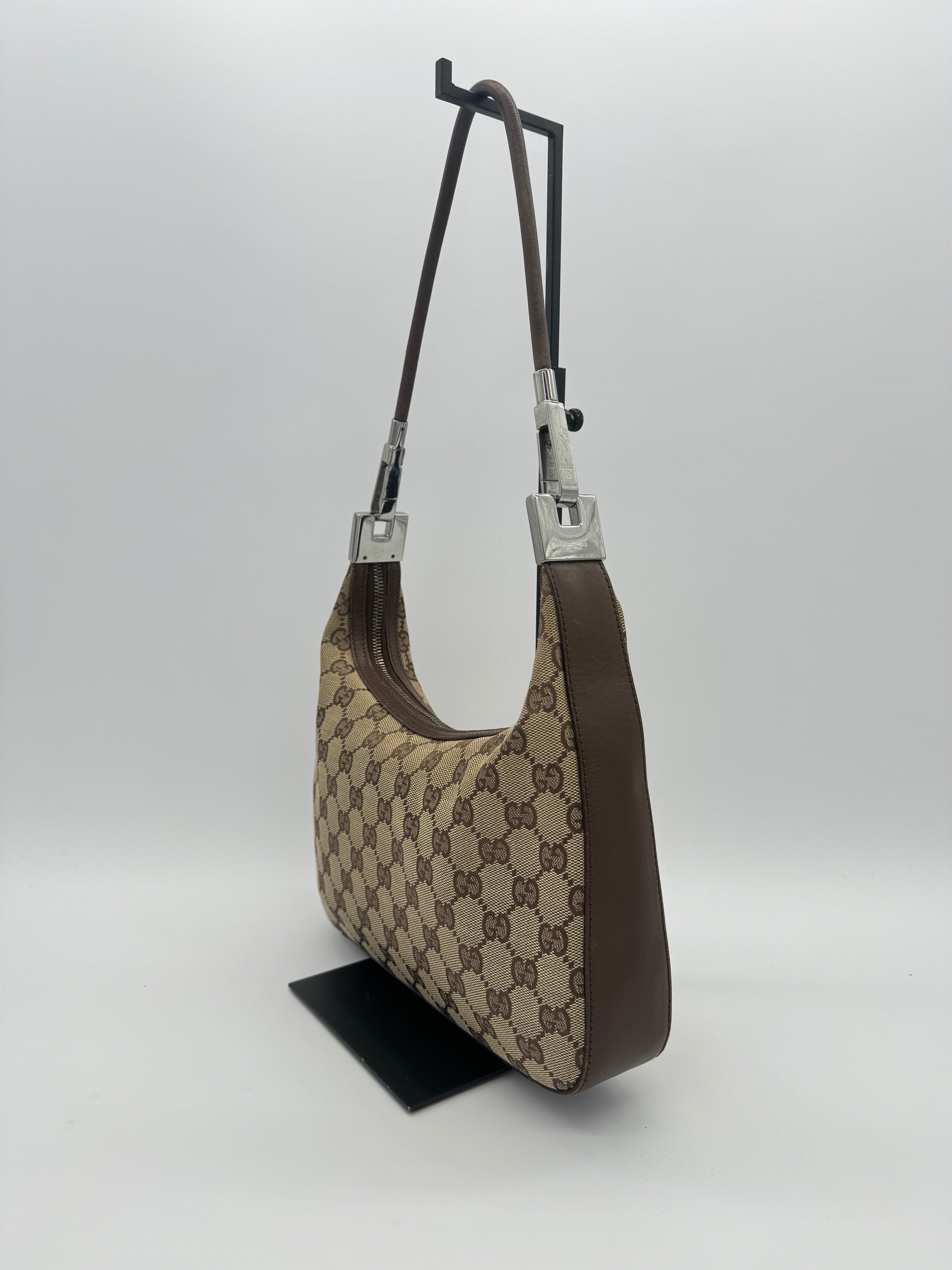 Gucci Clasp Hobo Bag