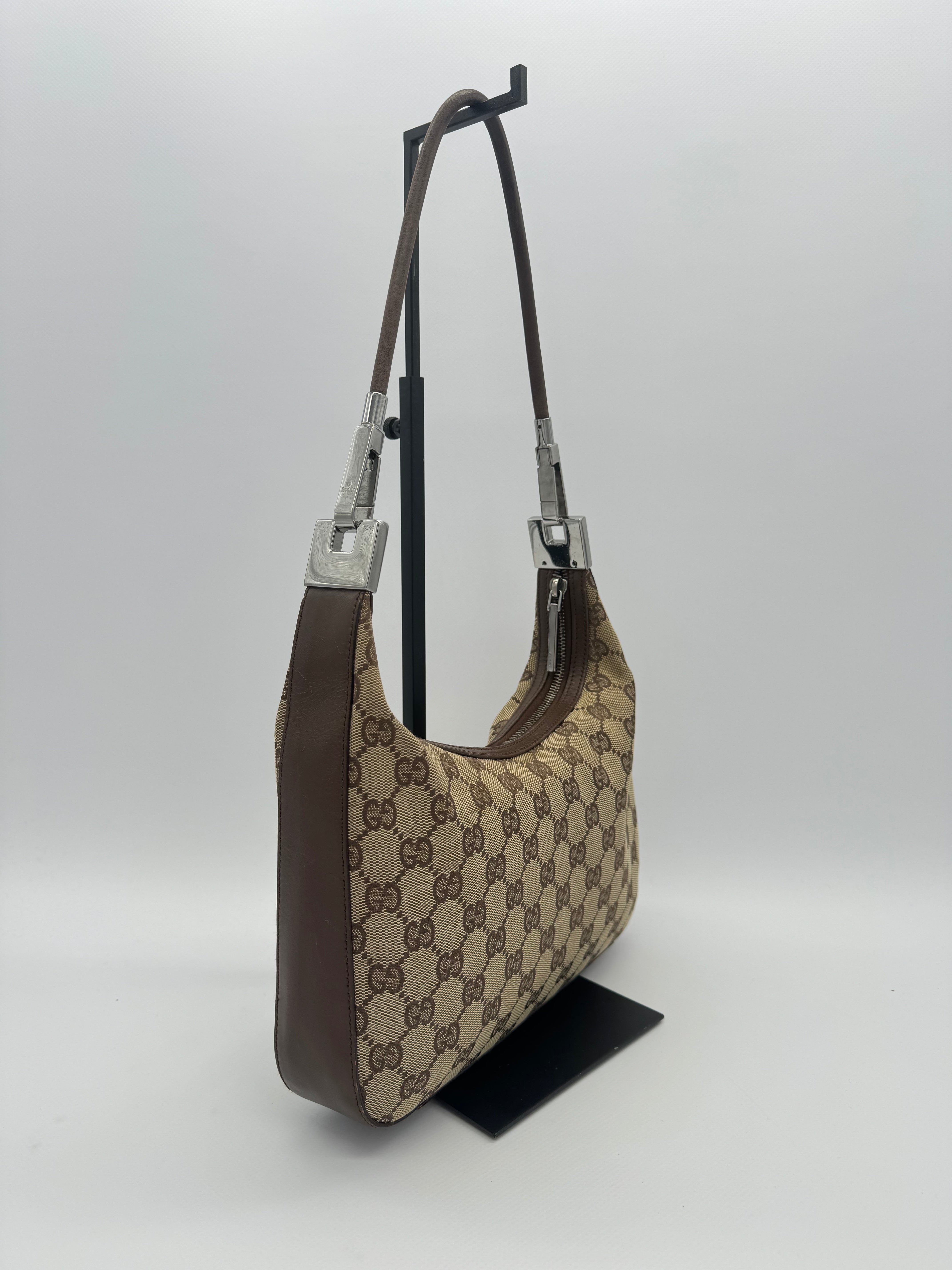 Gucci Clasp Hobo Bag