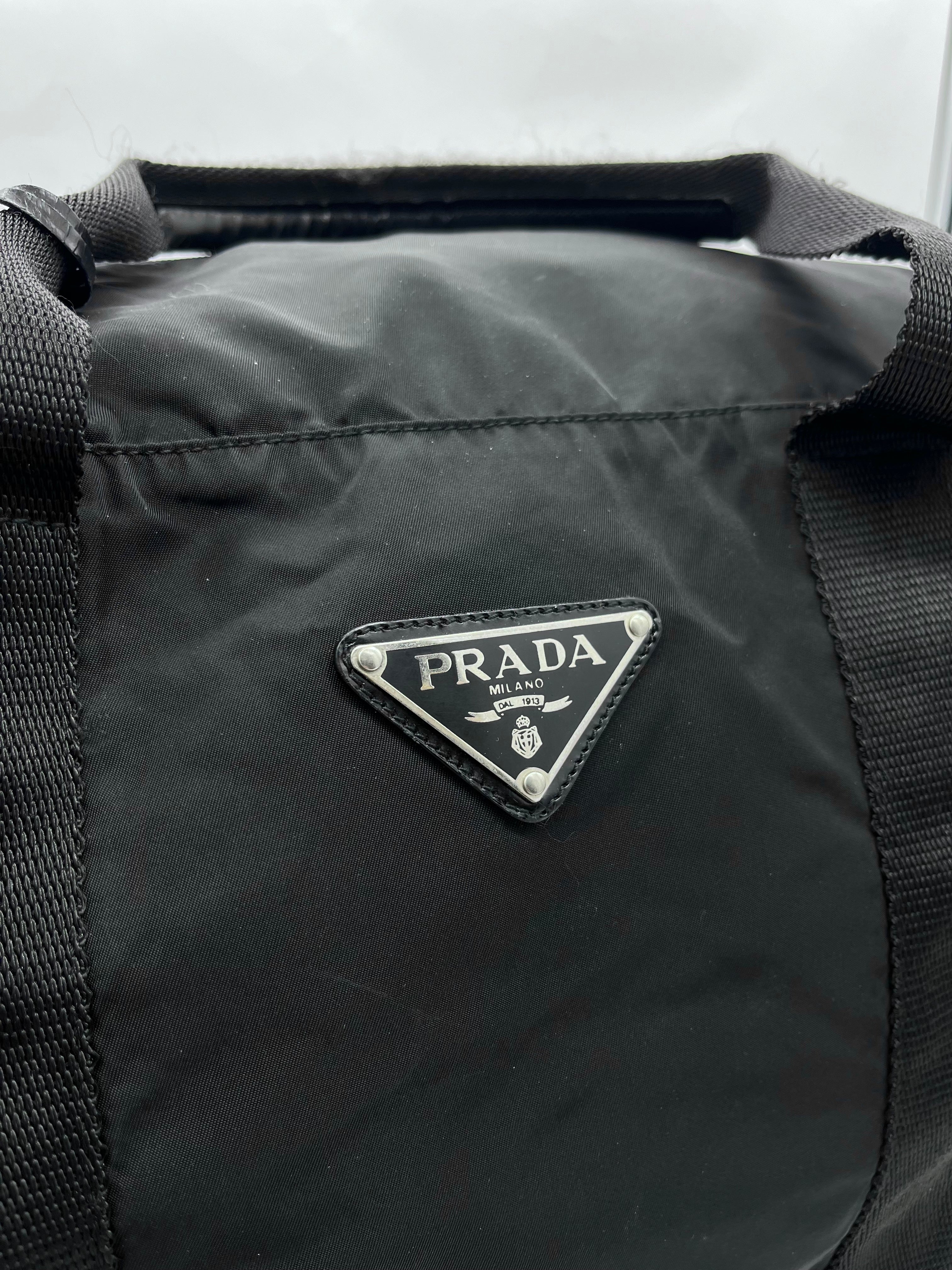 Prada Nylon Boston Bag