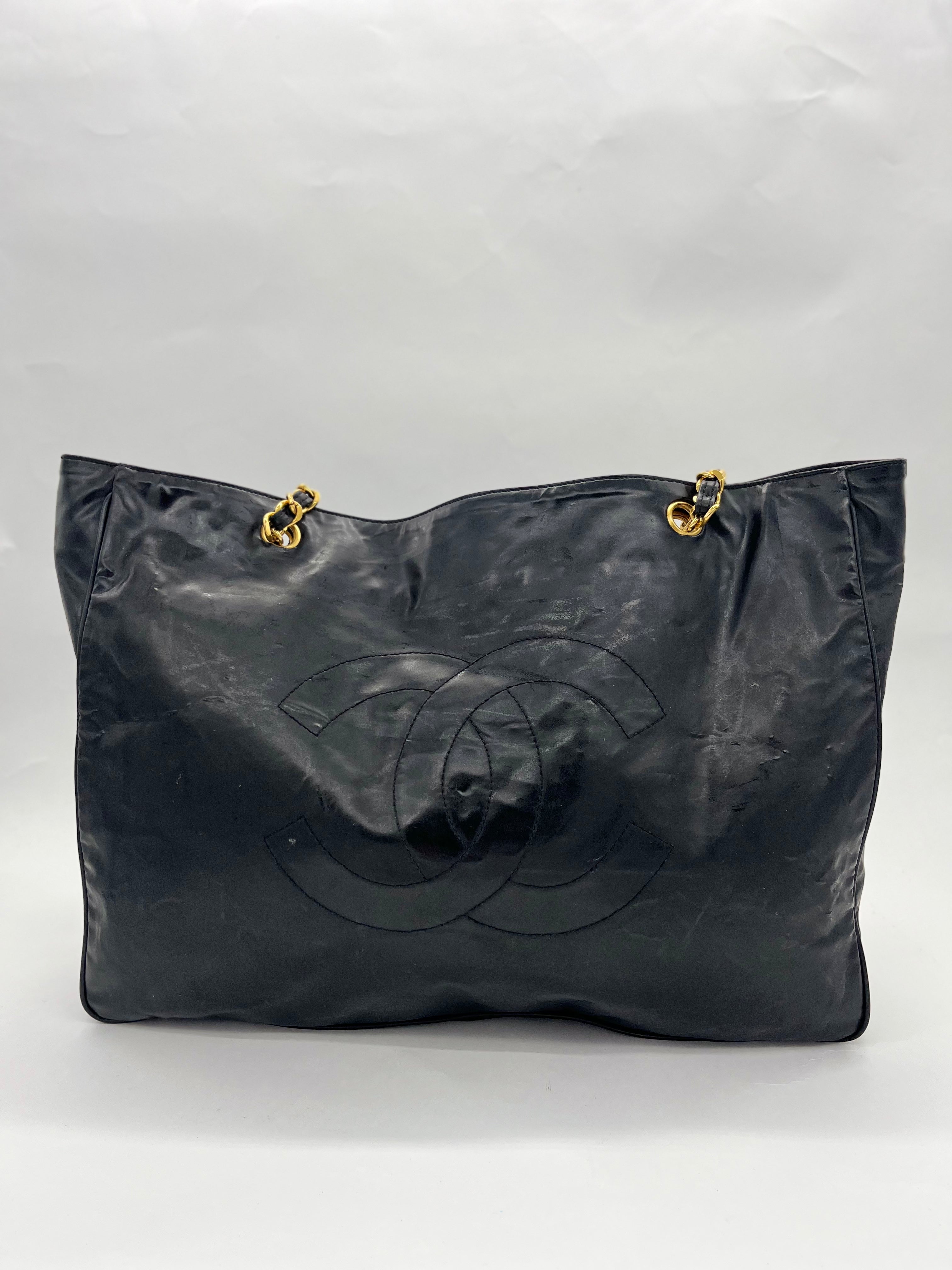 Chanel Patent Leather Shoulder Bag