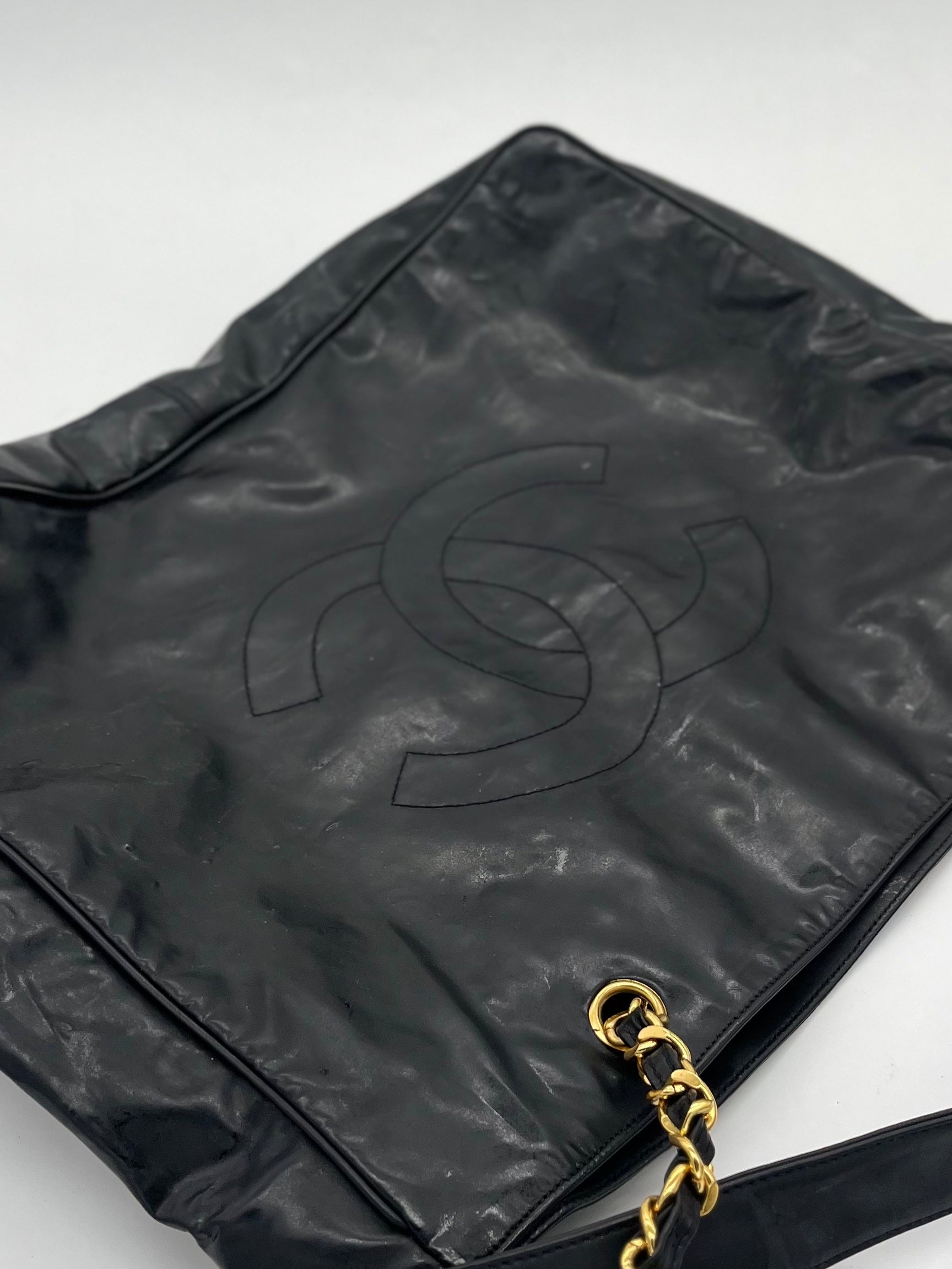 Chanel Patent Leather Shoulder Bag