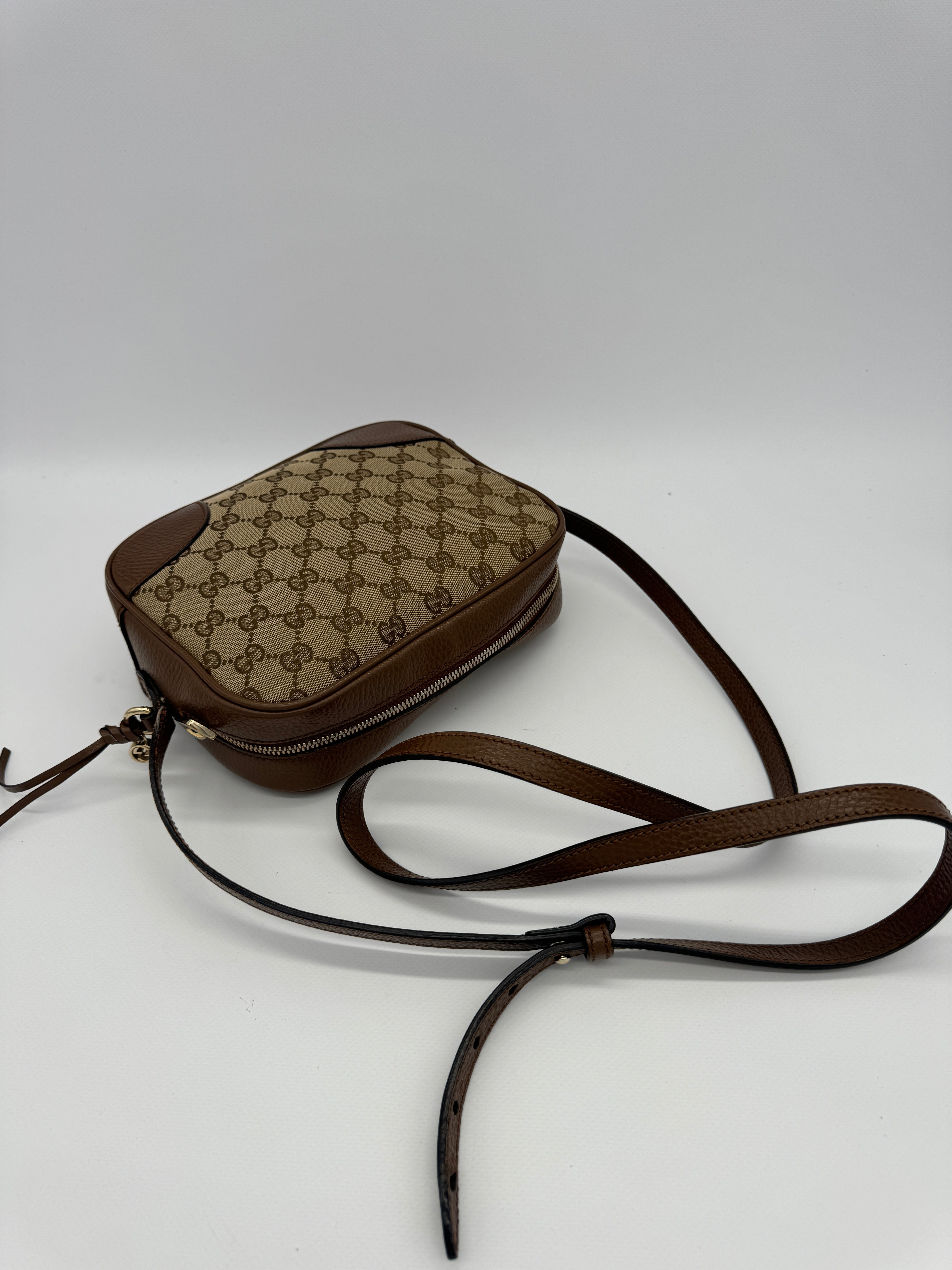 Gucci Supreme Bree Camera Crossbody