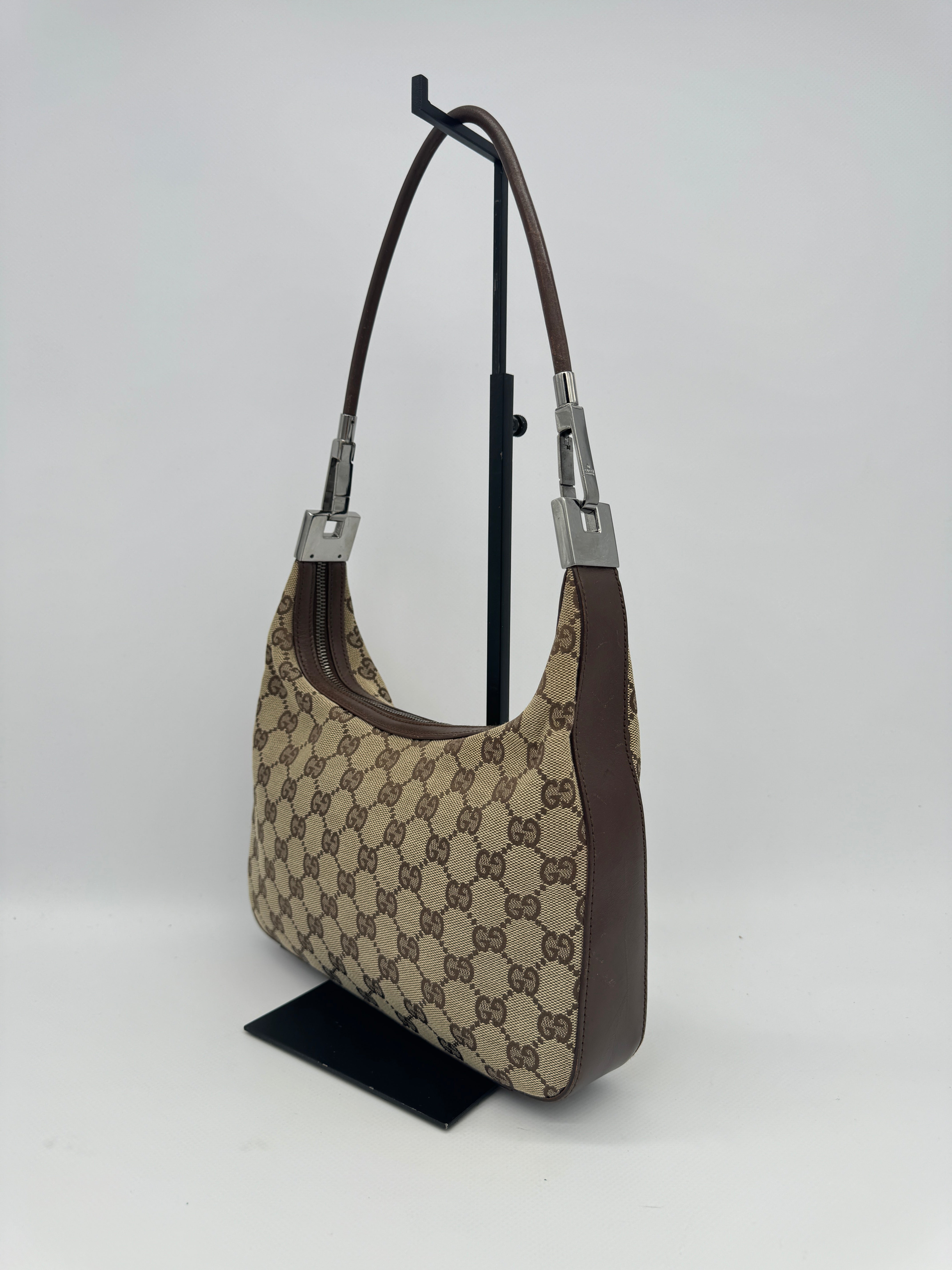 Gucci Clasp Hobo Bag