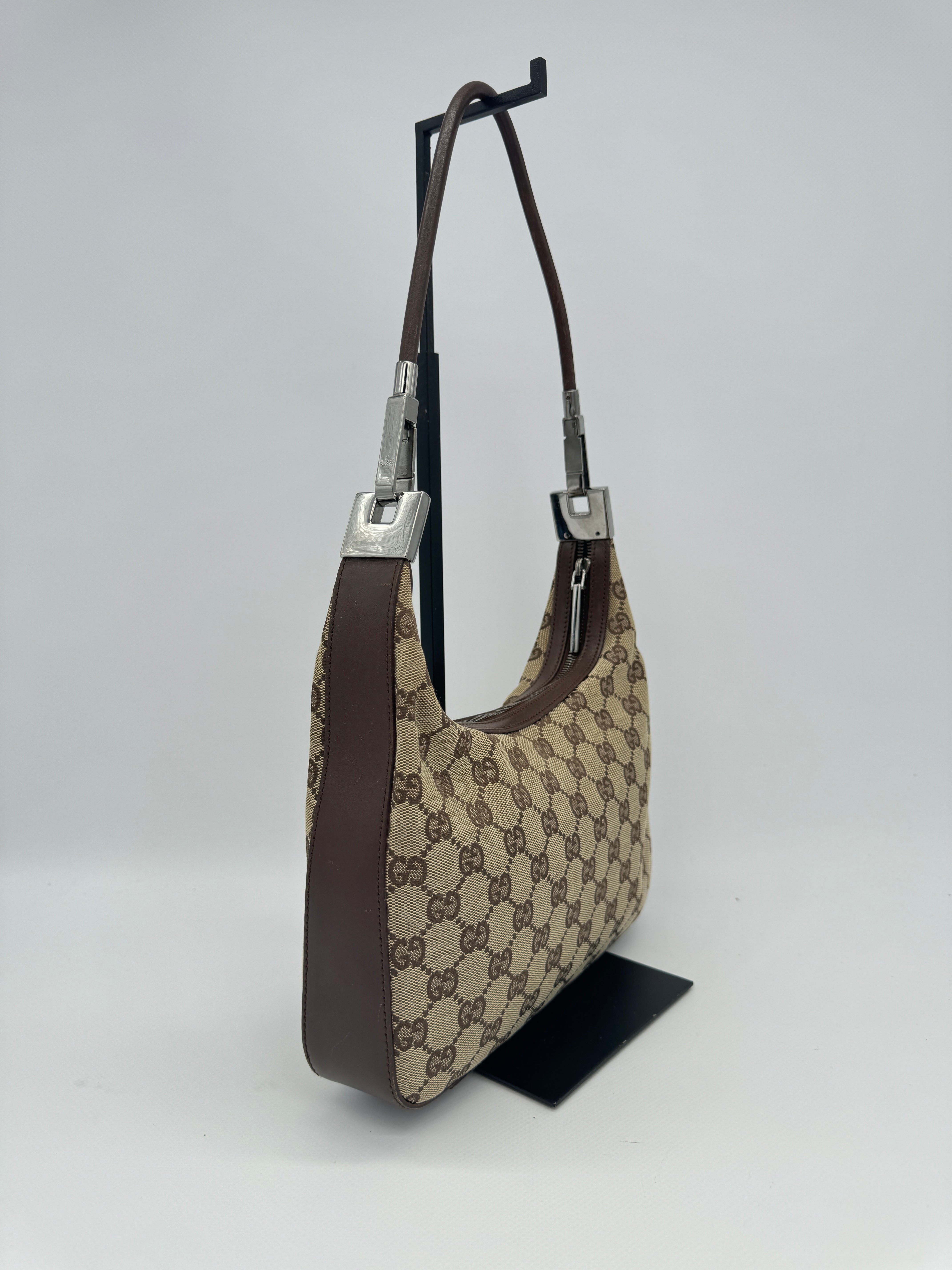 Gucci Clasp Hobo Bag