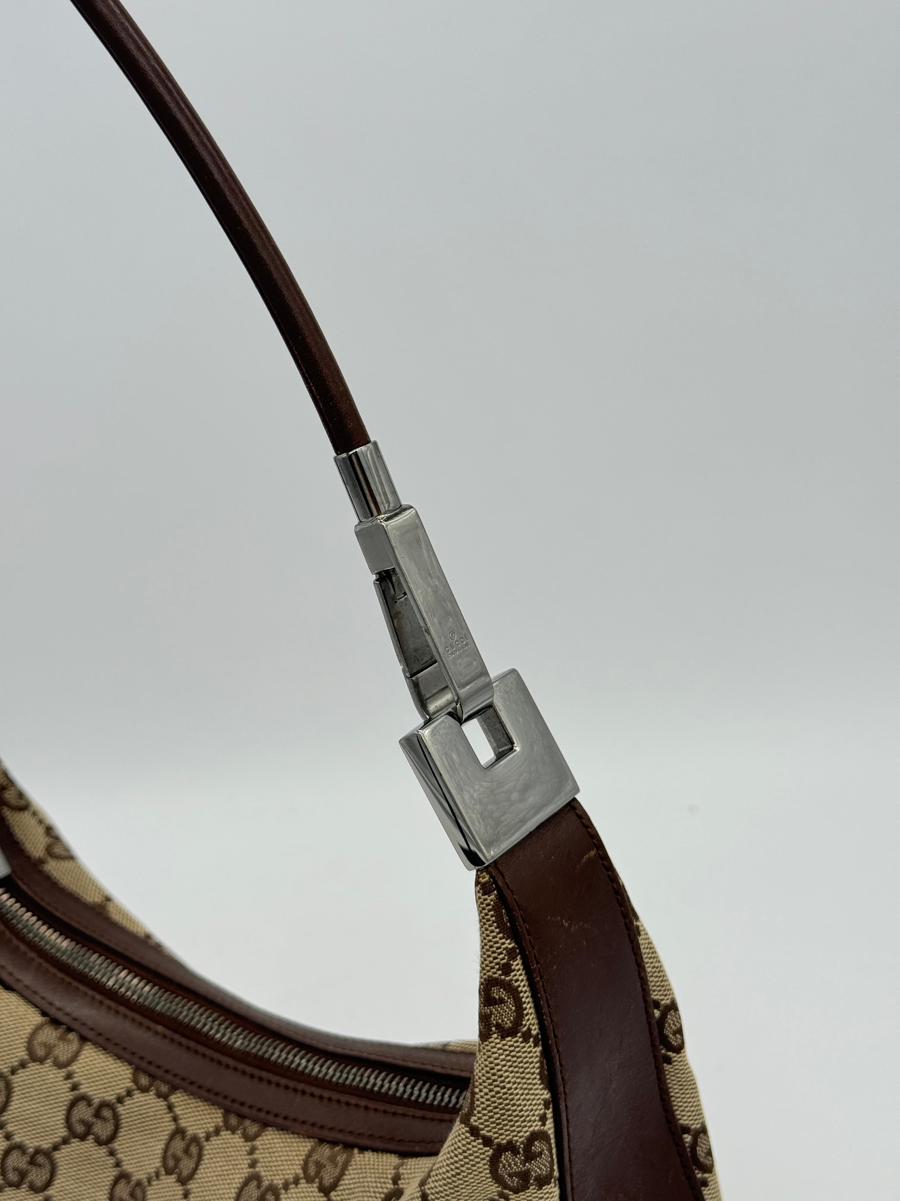 Gucci Clasp Hobo Bag